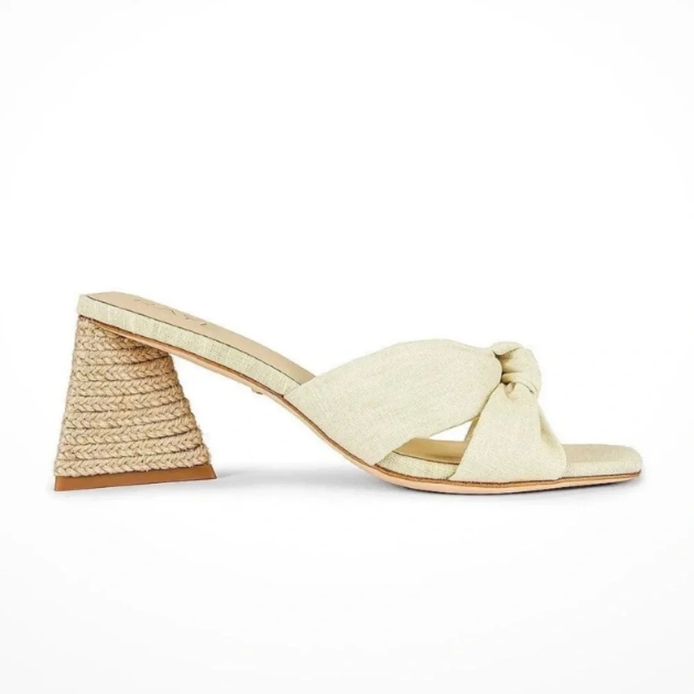 Raye Fifi Heel in Natural, Size: 10